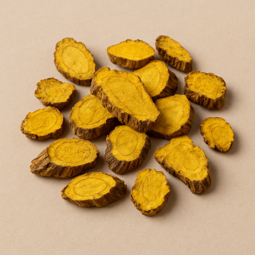Huang Lian (Coptis Rhizome, 黄连): The Ancient Herbal Powerhouse for Clearing Heat and Dampness