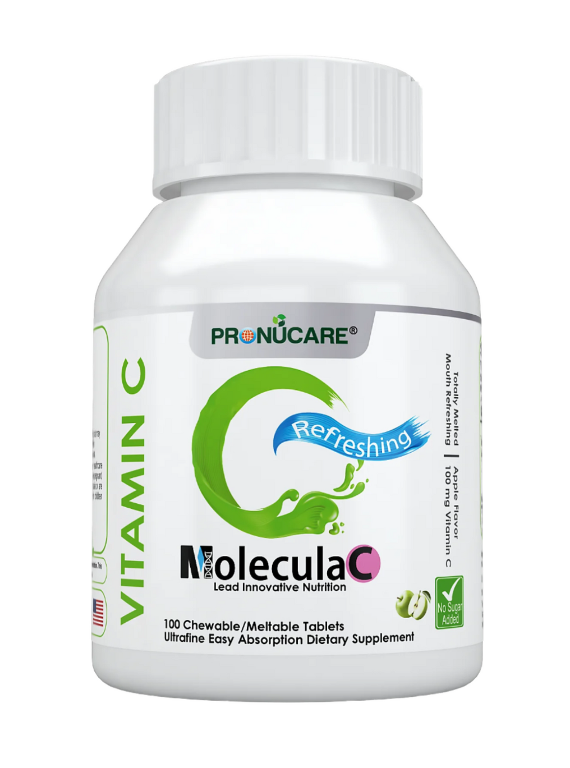 ProNuCare® Vitamin C Lozenge Tablets – 100mg – Sugar Free – 100 CT