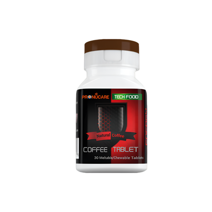 ProNuCare® Coffee Chew – Real Coffee Chewable Tablets – 30/120 CT