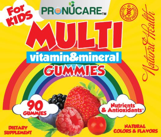 Children Chewable Multivitamins Gummies x 3