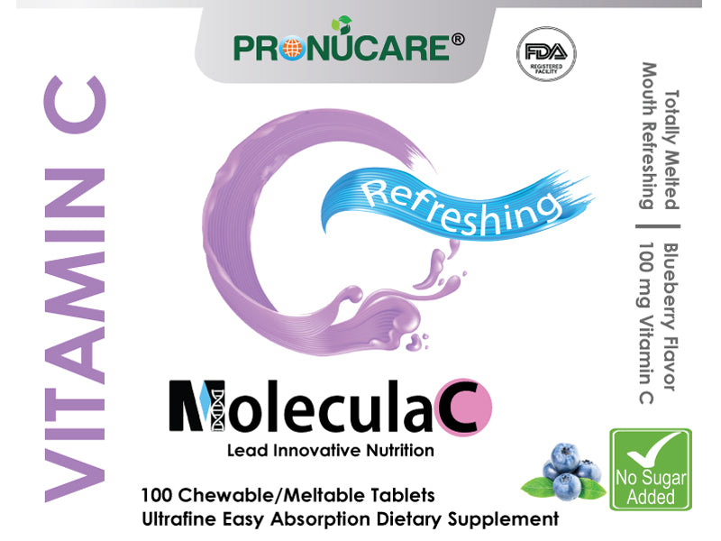 Vitamin C Chewable Blueberry Flavor