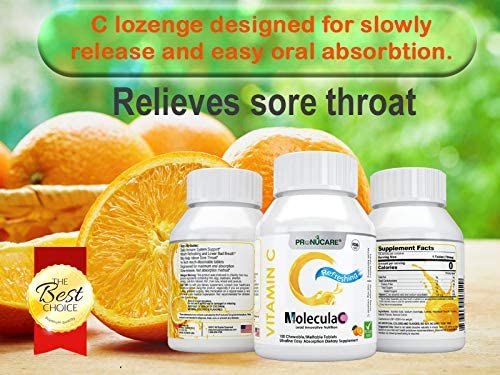 Vitamin C Chewable Natural Orange Flavor x 3