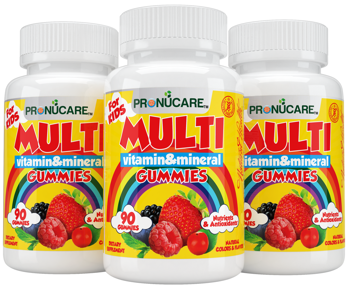 Children Chewable Multivitamins Gummies x 3
