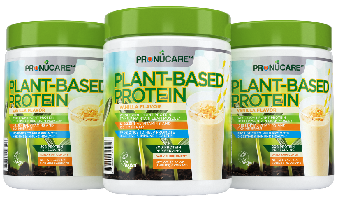 Plant Protein: Vanilla x 3